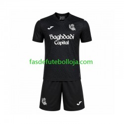 Camisola 2º Equipamento Real Sociedad 2026-2027 Manga Curta ,Criança