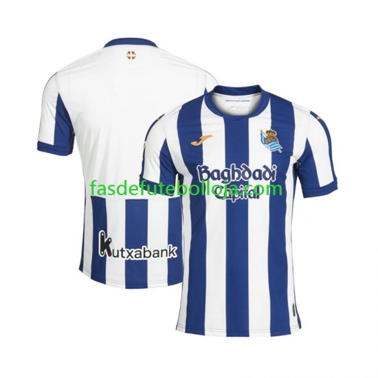 Camisola 1º Equipamento Real Sociedad 2026-2027 Manga Curta ,Homem