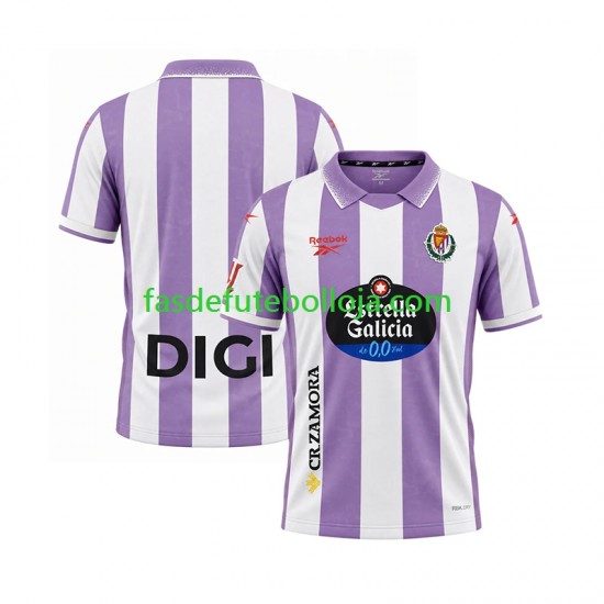 Camisola 1º Equipamento Real Valladolid 2026-2027 Manga Curta ,Homem