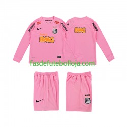 Camisola 4º Equipamento Santos 2012 2013 Manga Comprida Retro ,Criança