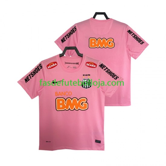 Camisola 4º Equipamento Santos 2012 2013 Manga Curta Retro ,Homem