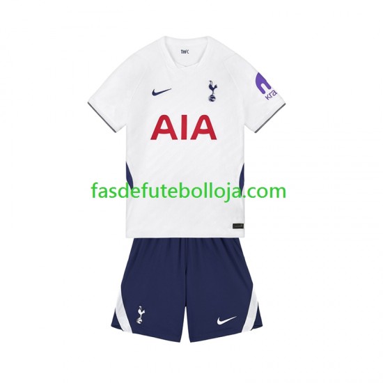 Camisola 1º Equipamento Tottenham Hotspur 2026-2027 Manga Curta ,Criança