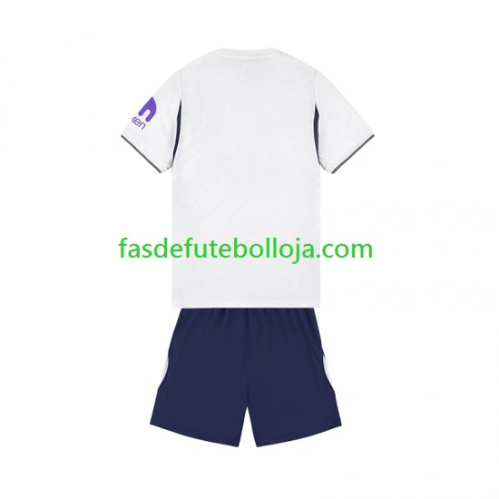 Camisola 1º Equipamento Tottenham Hotspur 2026-2027 Manga Curta ,Criança