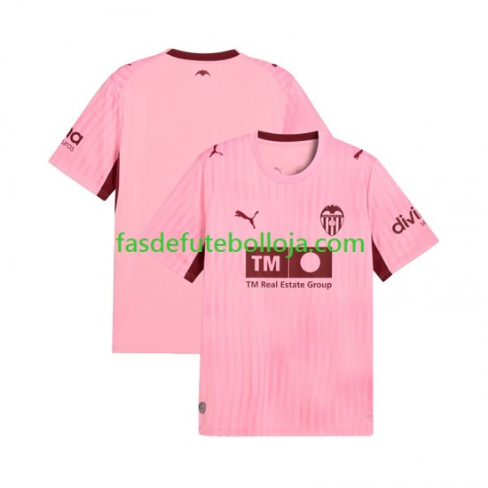 Camisola 3º Equipamento Valencia CF 2026-2027 Manga Curta ,Homem