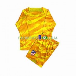 Camisola Guarda-redes Atlético Madrid Laranja 2023-2024 Manga Comprida ,Criança