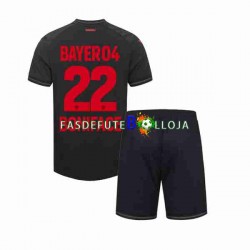 Camisola 1º Equipamento Bayer 04 Leverkusen Victor Boniface 22 2023-2024 Manga Curta ,Criança