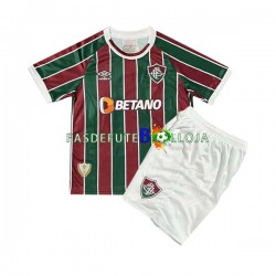 Camisola 1º Equipamento Fluminense 2023-2024 Manga Curta ,Criança