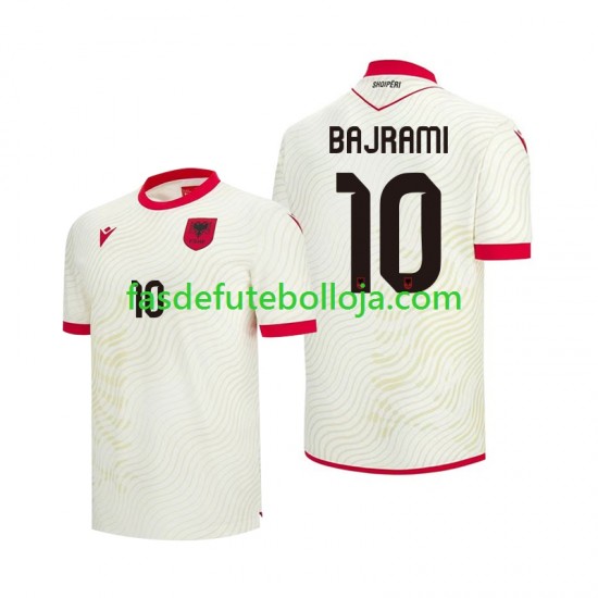 Camisola 2º Equipamento Seleção Albanesa Nedim Bajrami 10 World Cup 2026 Manga Curta ,Homem Camisola 2º Equipamento Seleção Albanesa Nedim Bajrami 10 World Cup 2026 Manga Curta ,Homem