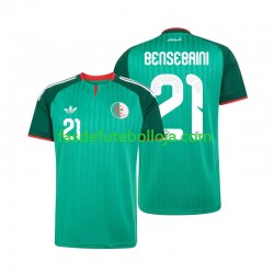 Camisola 2º Equipamento Seleção Argelina Ramy Bensebaini 21 2026 Manga Curta ,Homem