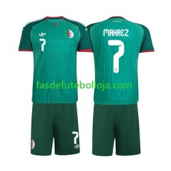 Camisola 2º Equipamento Seleção Argelina Riyad Mahrez 7 2026 Manga Curta ,Criança Camisola 2º Equipamento Seleção Argelina Riyad Mahrez 7 2026 Manga Curta ,Criança