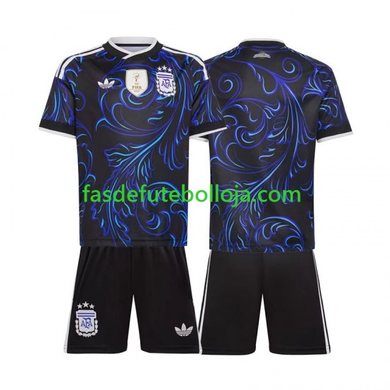 Camisola 2º Equipamento Seleção Argentina World Cup 2026 Manga Curta ,Criança Camisola 2º Equipamento Seleção Argentina World Cup 2026 Manga Curta ,Criança