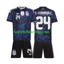 Camisola 2º Equipamento Seleção Argentina Enzo Fernandez 24 World Cup 2026 Manga Curta ,Criança Camisola 2º Equipamento Seleção Argentina Enzo Fernandez 24 World Cup 2026 Manga Curta ,Criança