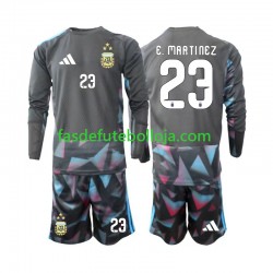 Camisola Guarda-redes 1º Equipamento Seleção Argentina Emiliano Martinez 23 World Cup 2026 Manga Comprida ,Criança Camisola Guarda-redes 1º Equipamento Seleção Argentina Emiliano Martinez 23 World Cup 2026 Manga Comprida ,Criança