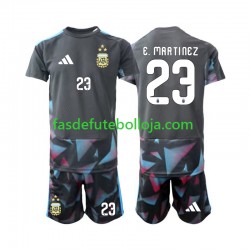 Camisola Guarda-redes 1º Equipamento Seleção Argentina Emiliano Martinez 23 World Cup 2026 Manga Curta ,Criança Camisola Guarda-redes 1º Equipamento Seleção Argentina Emiliano Martinez 23 World Cup 2026 Manga Curta ,Criança