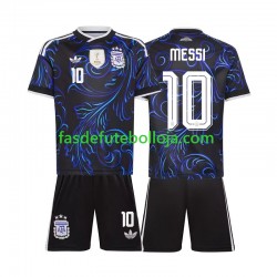 Camisola 2º Equipamento Seleção Argentina Lionel Messi 10 World Cup 2026 Manga Curta ,Criança Camisola 2º Equipamento Seleção Argentina Lionel Messi 10 World Cup 2026 Manga Curta ,Criança