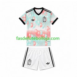 Camisola 2º Equipamento Seleção Belga World Cup 2026 Manga Curta ,Criança Camisola 2º Equipamento Seleção Belga World Cup 2026 Manga Curta ,Criança