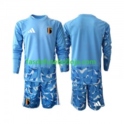 Camisola Guarda-redes 1º Equipamento Seleção Belga World Cup 2026 Manga Comprida ,Criança Camisola Guarda-redes 1º Equipamento Seleção Belga World Cup 2026 Manga Comprida ,Criança
