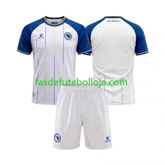 Camisola 2º Equipamento Bosnia Herzegovina World Cup 2026 Manga Curta ,Criança Camisola 2º Equipamento Bosnia Herzegovina World Cup 2026 Manga Curta ,Criança