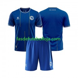 Camisola 1º Equipamento Bosnia Herzegovina World Cup 2026 Manga Curta ,Criança Camisola 1º Equipamento Bosnia Herzegovina World Cup 2026 Manga Curta ,Criança
