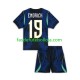 Camisola 2º Equipamento Seleção Brasileira Endrick 19 World Cup 2026 Manga Curta ,Criança