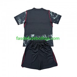 Camisola 2º Equipamento Seleção Canadense World Cup 2026 Manga Curta ,Criança