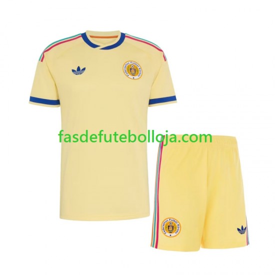 Camisola 2º Equipamento Curacao World Cup 2026 Manga Curta ,Criança