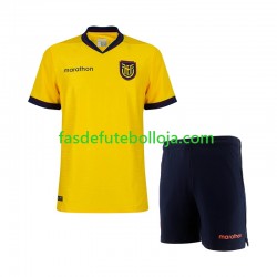 Camisola 1º Equipamento Seleção Equatoriana World Cup 2026 Manga Curta ,Criança Camisola 1º Equipamento Seleção Equatoriana World Cup 2026 Manga Curta ,Criança