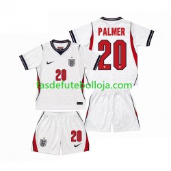 Camisola 1º Equipamento Seleção Inglesa Cole Palmer 20 World Cup 2026 Manga Curta ,Criança Camisola 1º Equipamento Seleção Inglesa Cole Palmer 20 World Cup 2026 Manga Curta ,Criança