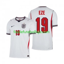 Camisola 1º Equipamento Seleção Inglesa Eberechi Eze 19 World Cup 2026 Manga Curta ,Homem Camisola 1º Equipamento Seleção Inglesa Eberechi Eze 19 World Cup 2026 Manga Curta ,Homem