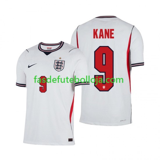 Camisola 1º Equipamento Seleção Inglesa Harry Kane 9 World Cup 2026 Manga Curta ,Homem