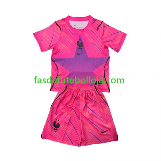 Camisola Guarda-redes 2º Equipamento Seleção Francesa World Cup 2026 Manga Curta ,Criança Camisola Guarda-redes 2º Equipamento Seleção Francesa World Cup 2026 Manga Curta ,Criança