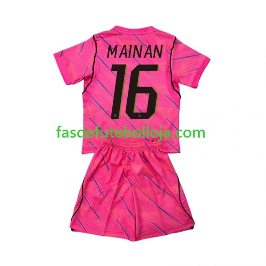 Camisola Guarda-redes 2º Equipamento Seleção Francesa Mike Maignan 16 World Cup 2026 Manga Curta ,Criança Camisola Guarda-redes 2º Equipamento Seleção Francesa Mike Maignan 16 World Cup 2026 Manga Curta ,Criança