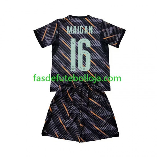 Camisola Guarda-redes 1º Equipamento Seleção Francesa Mike Maignan 16 World Cup 2026 Manga Curta ,Criança Camisola Guarda-redes 1º Equipamento Seleção Francesa Mike Maignan 16 World Cup 2026 Manga Curta ,Criança