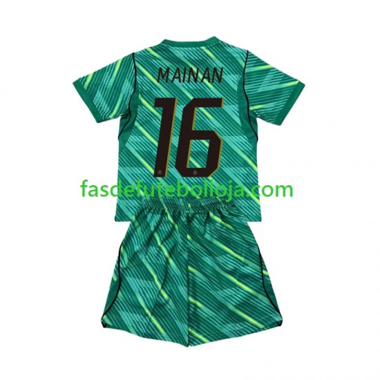 Camisola Guarda-redes 3º Equipamento Seleção Francesa Mike Maignan 16 World Cup 2026 Manga Curta ,Criança Camisola Guarda-redes 3º Equipamento Seleção Francesa Mike Maignan 16 World Cup 2026 Manga Curta ,Criança