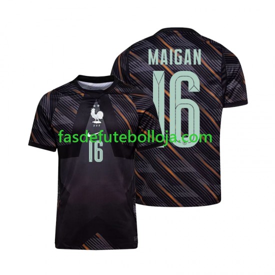 Camisola Guarda-redes 1º Equipamento Seleção Francesa Mike Maignan 16 World Cup 2026 Manga Curta ,Homem Camisola Guarda-redes 1º Equipamento Seleção Francesa Mike Maignan 16 World Cup 2026 Manga Curta ,Homem