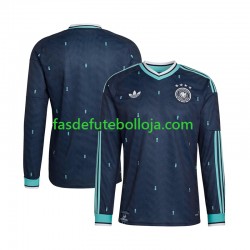Camisola 2º Equipamento Seleção Alemã World Cup 2026 Manga Comprida ,Homem