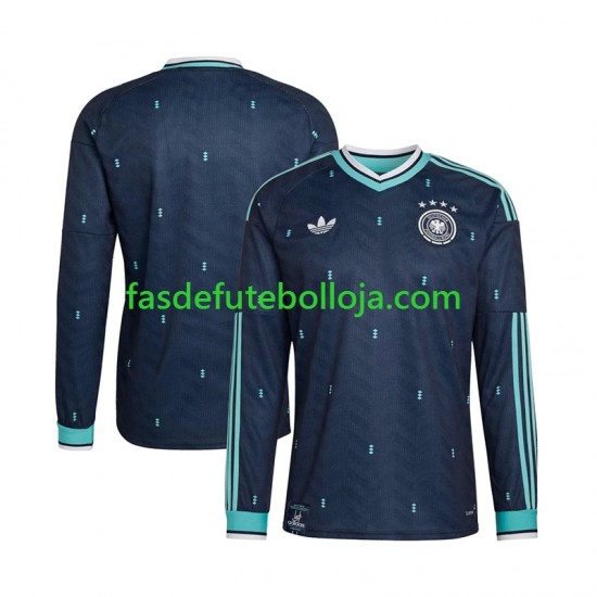 Camisola 2º Equipamento Seleção Alemã World Cup 2026 Manga Comprida ,Homem