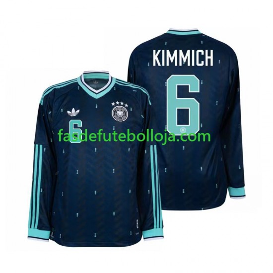 Camisola 2º Equipamento Seleção Alemã Joshua Kimmich 6 World Cup 2026 Manga Comprida ,Homem Camisola 2º Equipamento Seleção Alemã Joshua Kimmich 6 World Cup 2026 Manga Comprida ,Homem
