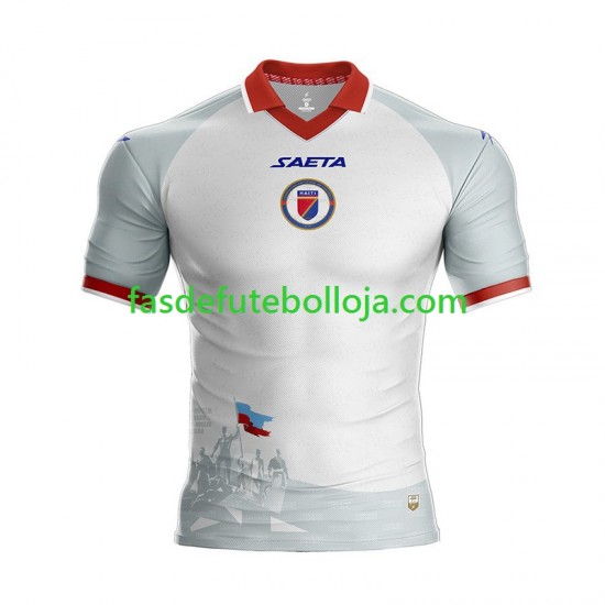 Camisola 2º Equipamento Haiti World Cup 2026 Manga Curta ,Homem