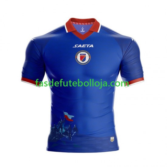Camisola 1º Equipamento Haiti World Cup 2026 Manga Curta ,Homem