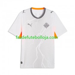 Camisola 2º Equipamento Seleção Islandesa 2026 Manga Curta ,Homem