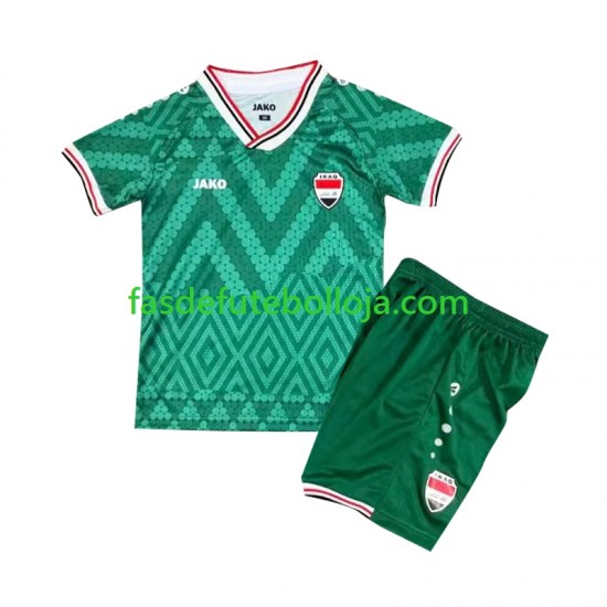 Camisola 1º Equipamento Seleção Iraquiana World Cup 2026 Manga Curta ,Criança Camisola 1º Equipamento Seleção Iraquiana World Cup 2026 Manga Curta ,Criança