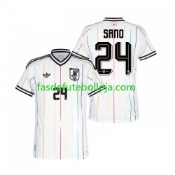 Camisola 2º Equipamento Seleção Japonesa Kaishu Sano 24 World Cup 2026 Manga Curta ,Homem Camisola 2º Equipamento Seleção Japonesa Kaishu Sano 24 World Cup 2026 Manga Curta ,Homem