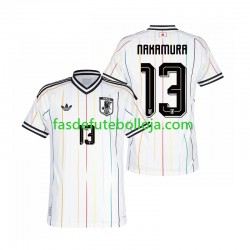 Camisola 2º Equipamento Seleção Japonesa Keito Nakamura 13 World Cup 2026 Manga Curta ,Homem Camisola 2º Equipamento Seleção Japonesa Keito Nakamura 13 World Cup 2026 Manga Curta ,Homem