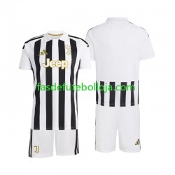 Camisola 1º Equipamento Juventus 2026-2027 Manga Curta ,Criança