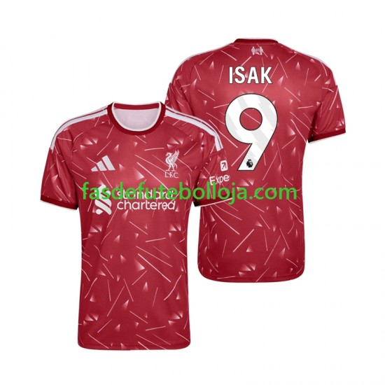 Camisola 1º Equipamento Liverpool Alexander Isak 9 2026-2027 Manga Curta ,Homem