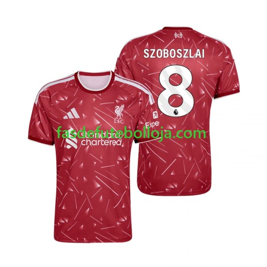 Camisola 1º Equipamento Liverpool Dominik Szoboszlai 8 2026-2027 Manga Curta ,Homem
