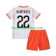 Camisola 2º Equipamento Seleção Neerlandesa Denzel Dumfries 22 World Cup 2026 Manga Curta ,Criança Camisola 2º Equipamento Seleção Neerlandesa Denzel Dumfries 22 World Cup 2026 Manga Curta ,Criança