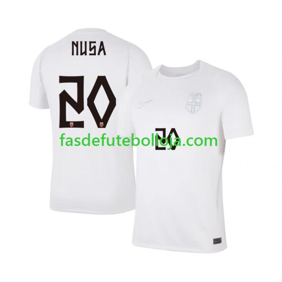 Camisola 3º Equipamento Seleção Norueguesa Antonio NUSA 20 World Cup 2026 Manga Curta ,Homem Camisola 3º Equipamento Seleção Norueguesa Antonio NUSA 20 World Cup 2026 Manga Curta ,Homem