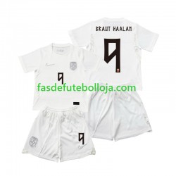 Camisola 3º Equipamento Seleção Norueguesa Braut Haaland 9 World Cup 2026 Manga Curta ,Criança Camisola 3º Equipamento Seleção Norueguesa Braut Haaland 9 World Cup 2026 Manga Curta ,Criança